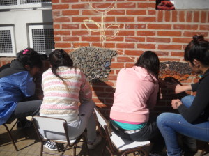 Taller de cerámica en el Jardín de infante 914